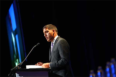 Keynote: “Global Challenges: Inspiring the Next Generation,” featuring Rajiv Shah, President of the Rockefeller Foundation